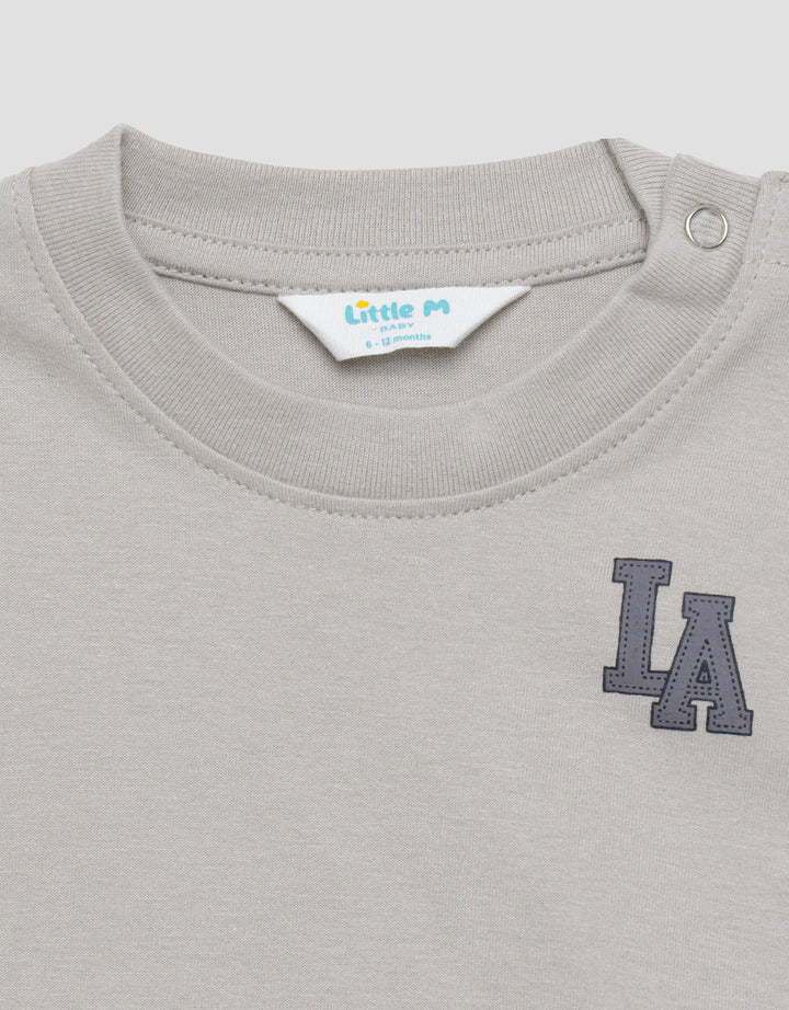 Little M LA Pakaian Setelan Anak Laki-laki