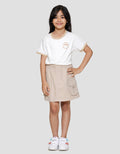 Nevada Kantong Kargo Skort Anak Perempuan