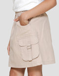 Nevada Kantong Kargo Skort Anak Perempuan