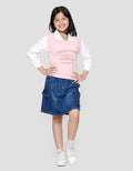 Nevada 2 Pcs Flocking Bear Sweater Anak Perempuan