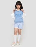 Nevada Flocking Sporty Sweater Anak Perempuan