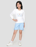 Nevada Varsity Boxy Sweater Anak Perempuan