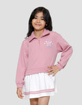 Nevada Zipper Geber Sporty Dress Anak Perempuan