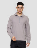 Cole Interlock Half Zipper Sweater Pria