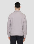 Cole Interlock Half Zipper Sweater Pria