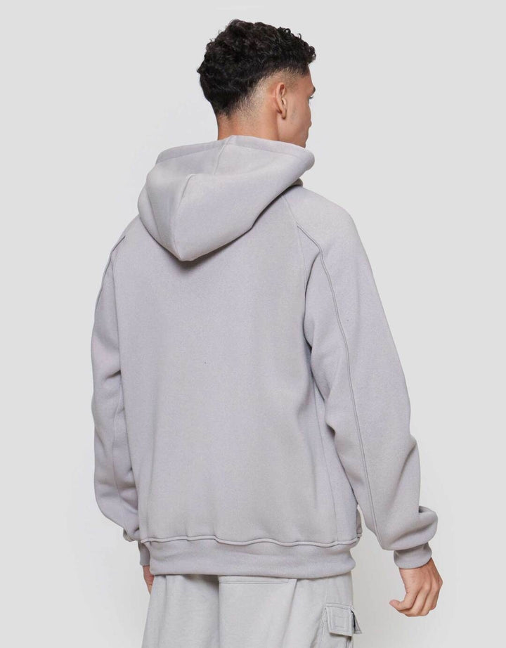 Cole Knit Hoodie Fleace Piping Jaket Pria