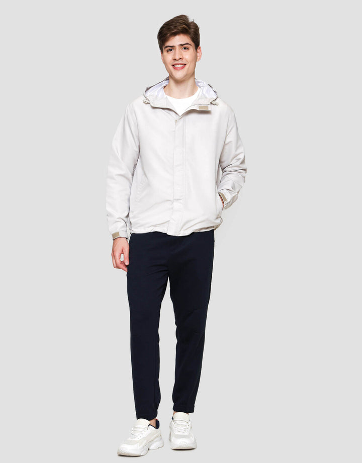 Cole Micro Hoodie Hidden Plakat Jaket Pria