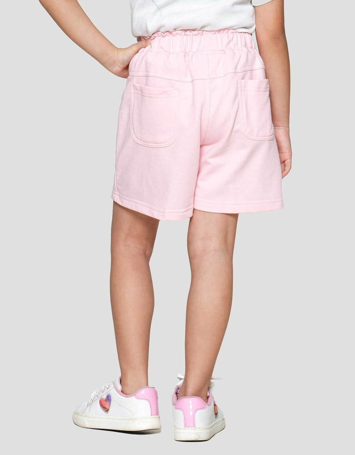 Little M Terry Paperbag Kantong Celana Pendek Anak Perempuan