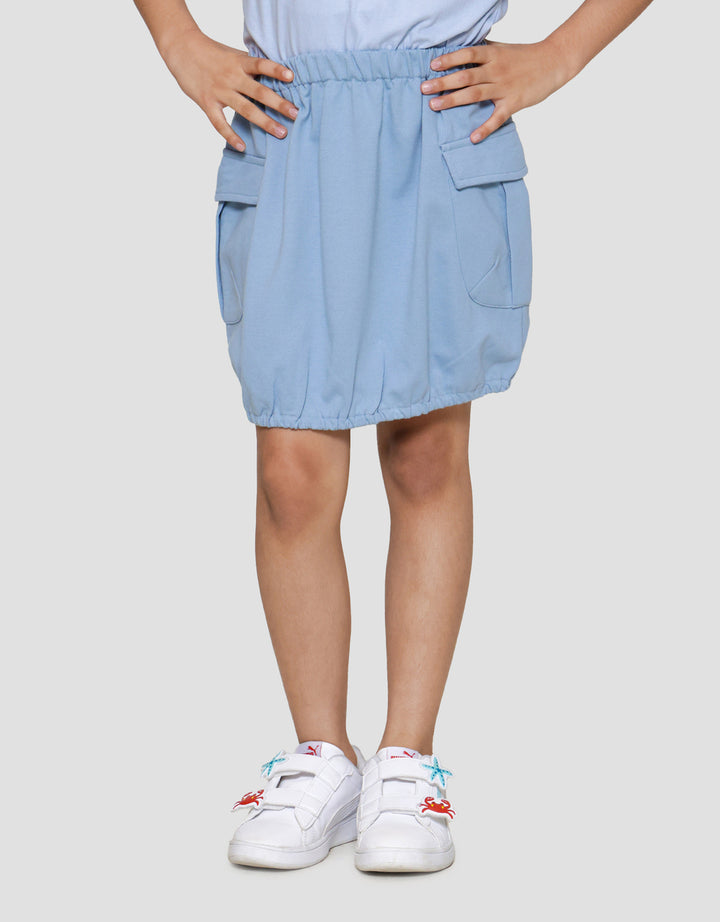 Little M Karet Bawah Rok Mini Cargo Anak Perempuan