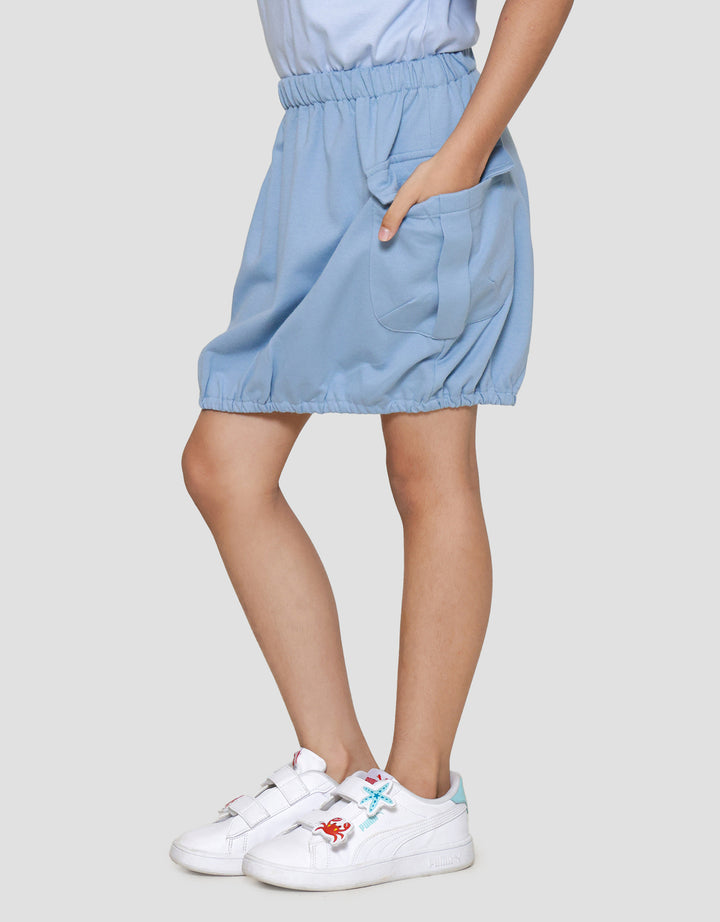 Little M Karet Bawah Rok Mini Cargo Anak Perempuan