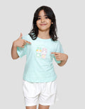 Little M Two Kucing Hoody Kaos Anak Perempuan