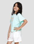 Little M Two Kucing Hoody Kaos Anak Perempuan