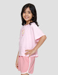 Little M Kucing Hoody Kaos Anak Perempuan