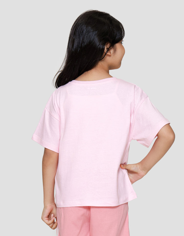 Little M Kucing Hoody Kaos Anak Perempuan