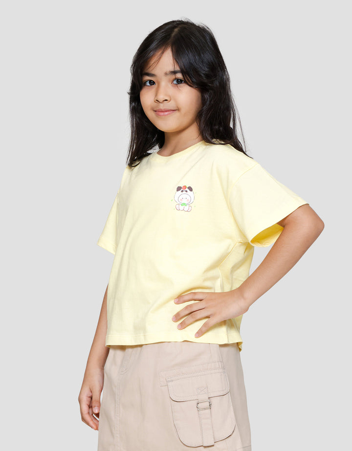 Little M Kucing Hoody Kaos Anak Perempuan