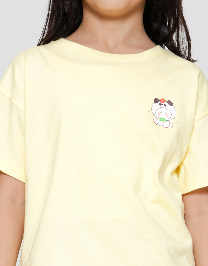 Little M Kucing Hoody Kaos Anak Perempuan