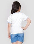 Little M Ringer Print Outline Kaos Anak Perempuan