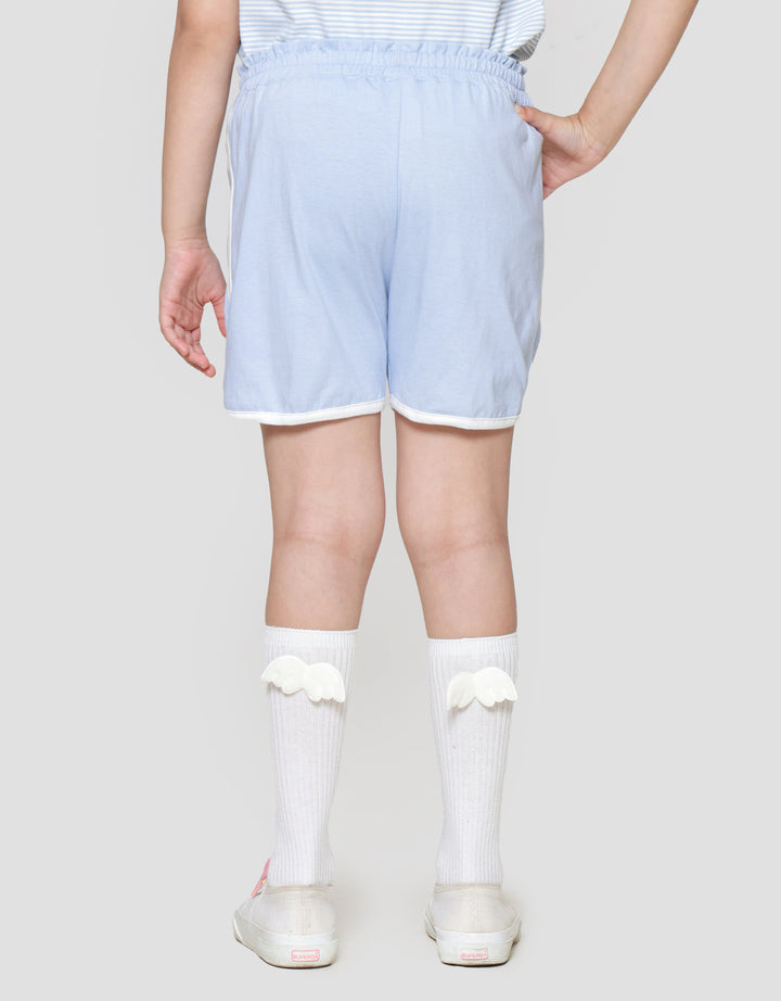 Little M Knit Jersey List Celana Pendek Anak Perempuan