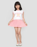 Little M Plisket Tas Midi Dress Anak Perempuan