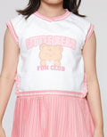 Little M Plisket Tas Midi Dress Anak Perempuan
