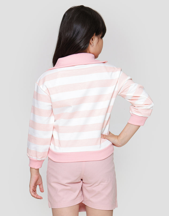 Little M Stripe Sweater Anak Perempuan