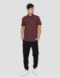 Cole Nyc Twill Knit Spandex Kaos Polo Pria