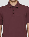 Cole Nyc Twill Knit Spandex Kaos Polo Pria