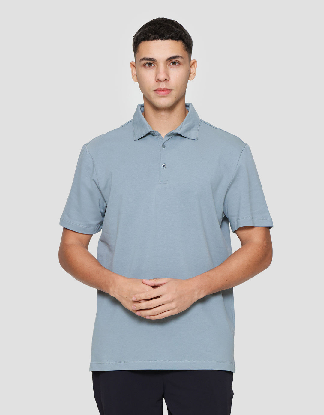 Cole NYC Twill Men's Collared T-Shirt