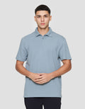 Cole Nyc Twill Knit Spandex Kaos Polo Pria