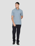 Cole Nyc Twill Knit Spandex Kaos Polo Pria