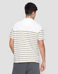 Cole Stripe Normal Plakat Kaos Polo Pria