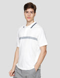 Cole Stripe Hd Print On Chest Kaos Polo Pria