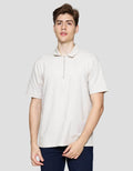 Cole Fancy Solid Jersey Zip Kaos Polo Pria