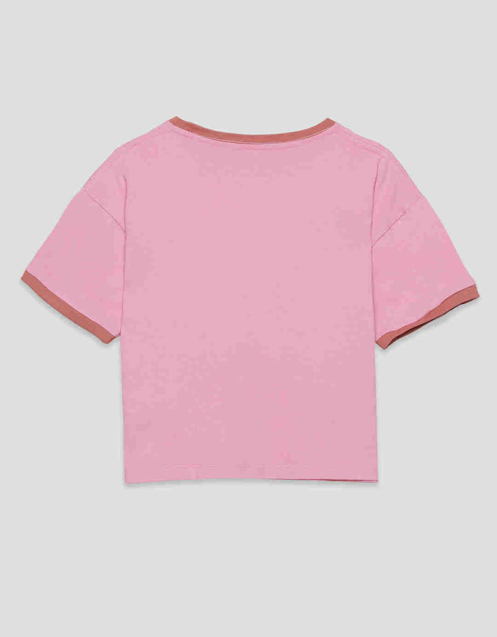 Nevada Ringer Print City Golden Gate Kaos Anak Perempuan