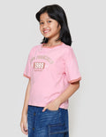 Nevada Ringer Print City Golden Gate Kaos Anak Perempuan