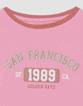 Nevada Ringer Print City Golden Gate Kaos Anak Perempuan
