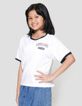 Nevada Ringer Print City Chicago Kaos Anak Perempuan