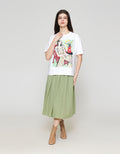 ZES Girl Boss Kaos Oversize Wanita CRLVT017