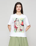 ZES Girl Boss Kaos Oversize Wanita CRLVT017