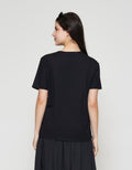 ZES Regular Silhouette Kaos Wanita CRLVT022