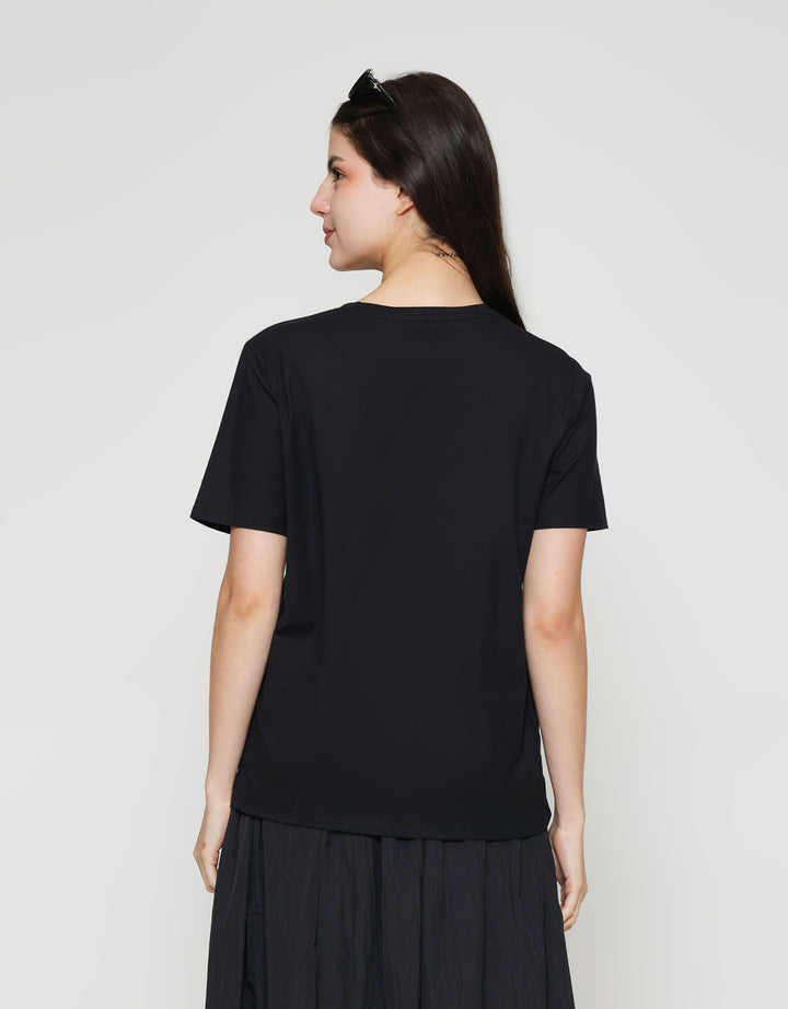 ZES Regular Silhouette Kaos Wanita CRLVT022