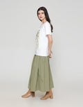 ZES Regular Silhouette Kaos Wanita CRLVT022