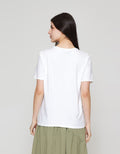ZES Regular Silhouette Kaos Wanita CRLVT022