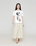 ZES Regular Silhouette Kaos Wanita CRLVT023