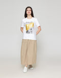 ZES Regular Abstract Foil Kaos Wanita CRLVT024