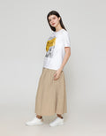 ZES Regular Abstract Foil Kaos Wanita CRLVT024