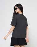 ZES Oversize Girl Boss Kaos Oversize Wanita CRLVT025