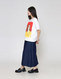 ZES Oversize Girl Boss Kaos Oversize Wanita CRLVT025