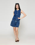 ZES Vest Denim Wanita PRDT001