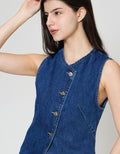 ZES Vest Denim Wanita PRDT001